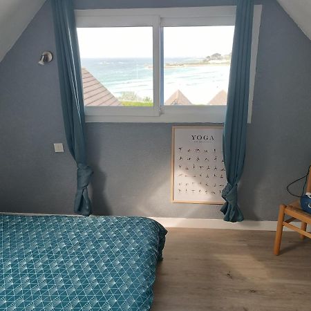 Maisonnette Vue Mer Panoramique Trestel Plage 4 Personnes Trévou-Tréguignec Exteriör bild