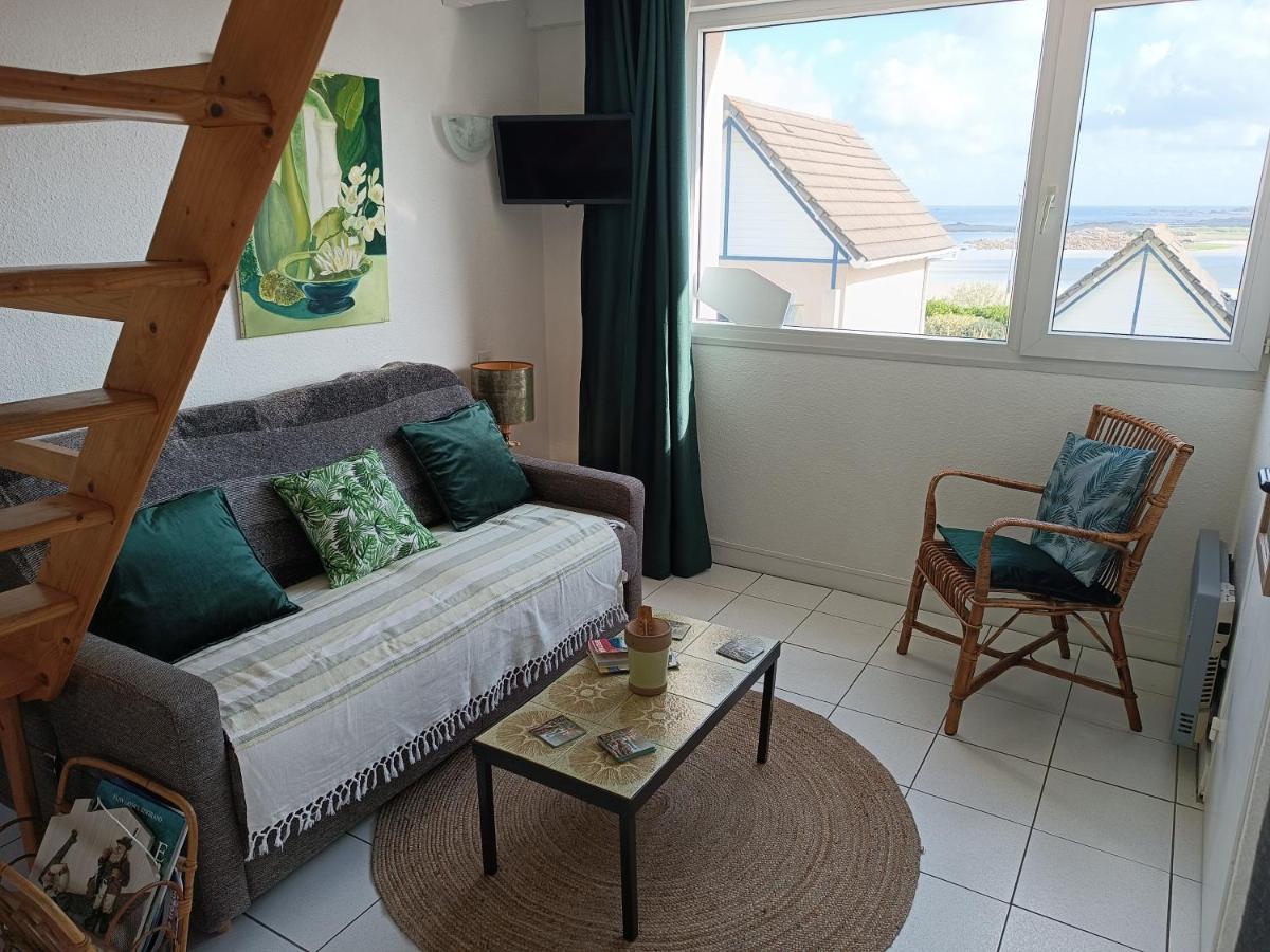 Maisonnette Vue Mer Panoramique Trestel Plage 4 Personnes Trévou-Tréguignec Exteriör bild